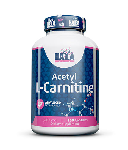 HAYA LABS Acetyl L-Carnitine 1000 mg / 100 Caps (Л - карнитин)