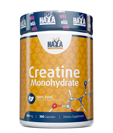 HAYA LABS Sports Creatine Monohydrate 500 mg / 200 Caps