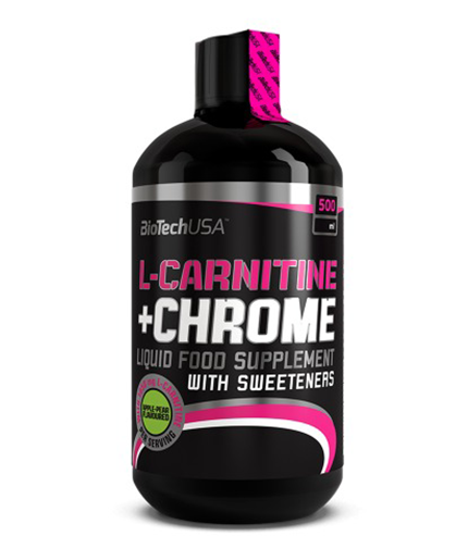 BIOTECH USA Liquid L-Carnitine + Chrome 500 ml. (Л - карнитин, течен)