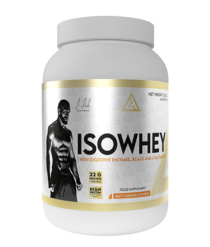 Lazar Angelov Nutrition IsoWhey | Whey Protein Isolate with Digestive Enzymes, BCAA & Glutamine